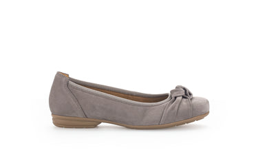 Ballerines marron en cuir