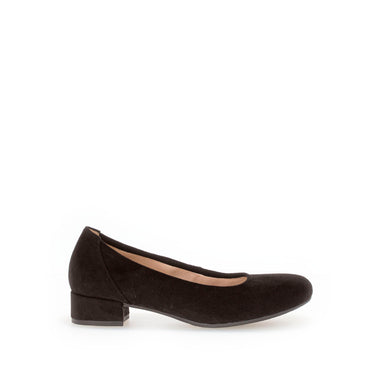 Escarpins noirs en velours ht