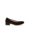 Escarpins noirs en velours ht