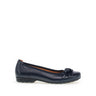 Ballerines bleues en cuir