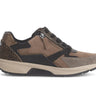 Baskets marron en cuir