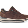 Baskets marron en cuir