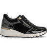 Baskets noires en cuir