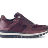 Baskets rouges en cuir