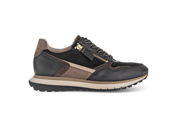 Baskets noires en cuir