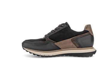 Baskets noires en cuir