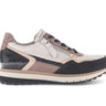 Baskets beiges en cuir