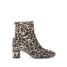 Bottines marron en cuir