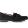 Mocassins noirs en cuir