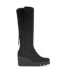 Bottes noires en cuir