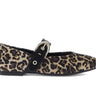 Ballerines beiges en cuir