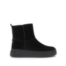 Bottines noires en cuir