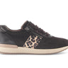 Baskets marron en cuir