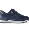 Baskets bleues en cuir