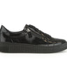 Baskets noires en cuir vernis