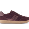 Baskets rouges en cuir