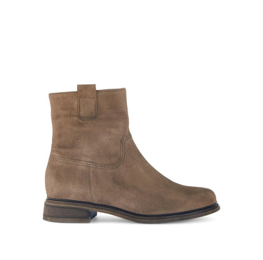 Bottines marron en cuir