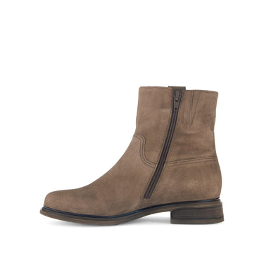 Bottines marron en cuir