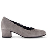 Escarpins marron en cuir