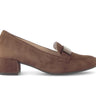 Escarpins marron en cuir