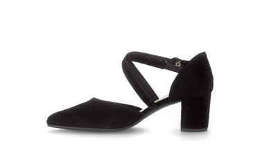 Escarpins noirs en cuir