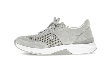 Baskets vertes en cuir