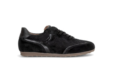Baskets noires en nubuck