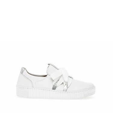Sneakers blanches en cuir