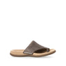 Mules marrons en cuir nubuk