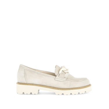 Mocassins lins en cuir velours