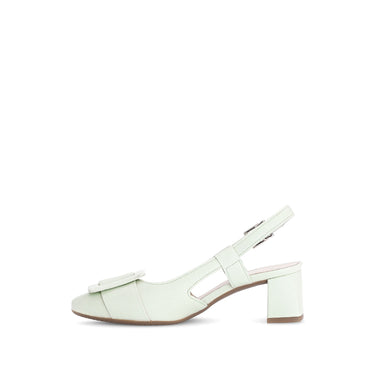 Slings pistaches en cuir