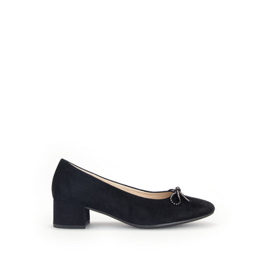 Escarpins noirs en velours