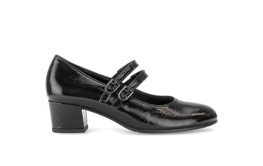 Escarpins noirs en cuir verni