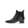 Bottines noires en cuir