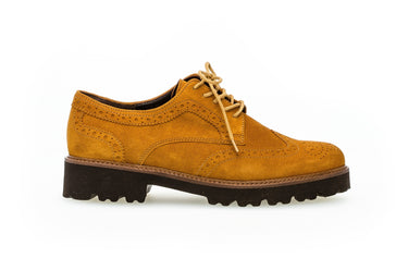 Derbies ville cognac en velours