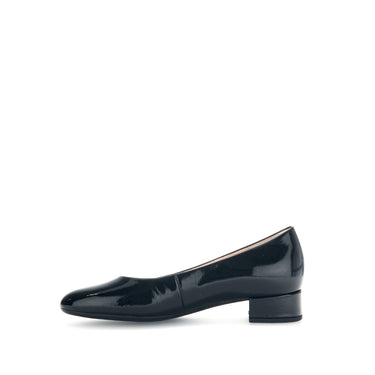 Escarpins noirs en cuir vernis