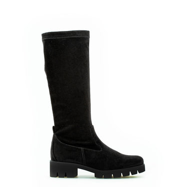 Bottes noires en velours