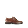 Derbies sattels en cuir lisse