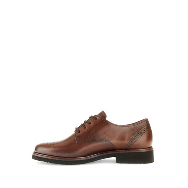 Derbies sattels en cuir lisse