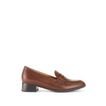 Mocassins sattel en cuir lisse