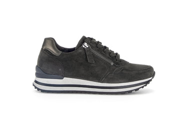Baskets vertes foncées en Nubuck
