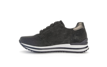 Baskets vertes foncées en Nubuck