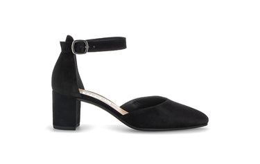 Escarpins noirs en nubuck