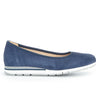 Ballerines bleues en cuir