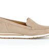 Ballerines beiges en nubuk