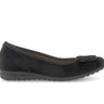 Ballerines noires en cuir