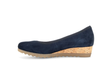 Ballerines bleues en daim