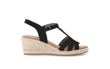 Mules noires en cuir