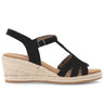 Mules noires en cuir