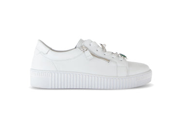 Baskets blanches en cuir